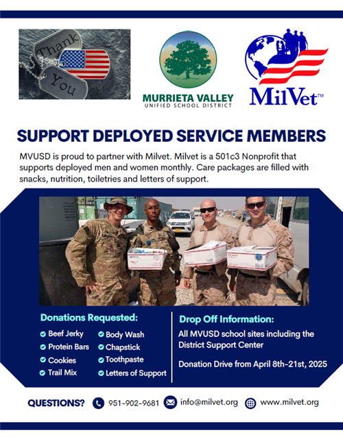  MilVet Collection Drive
